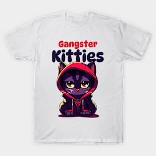 Gangster Kitties: Cat Lover T-Shirt